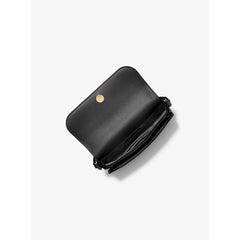 Michael Kors Black Leather Crossbody Bag