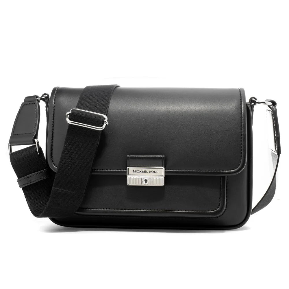 Michael Kors Black Leather Shoulder Bag