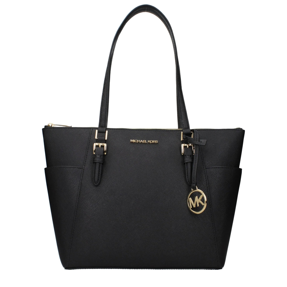Michael Kors Black Leather Shoulder Bag