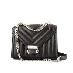 Michael Kors Black Leather Shoulder Bag