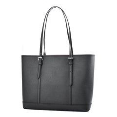 Michael Kors Black Leather Tote Bag