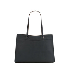 Michael Kors Black Leather Tote Bag