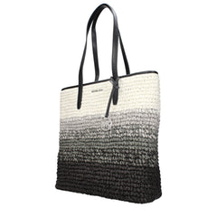 Michael Kors Black Raffia Shoulder Bags