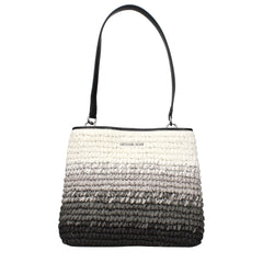Michael Kors Black Raffia Shoulder Bags