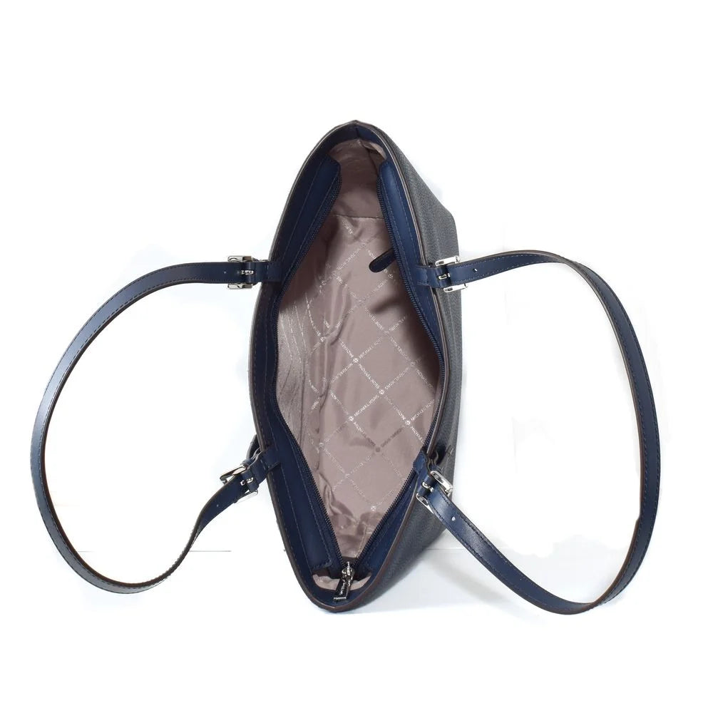 Michael Kors Blue Artificial Leather Tote Bag