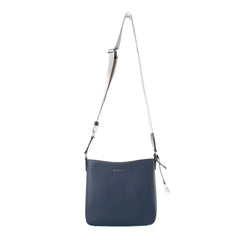 Michael Kors Blue Canvas Crossbody Bag