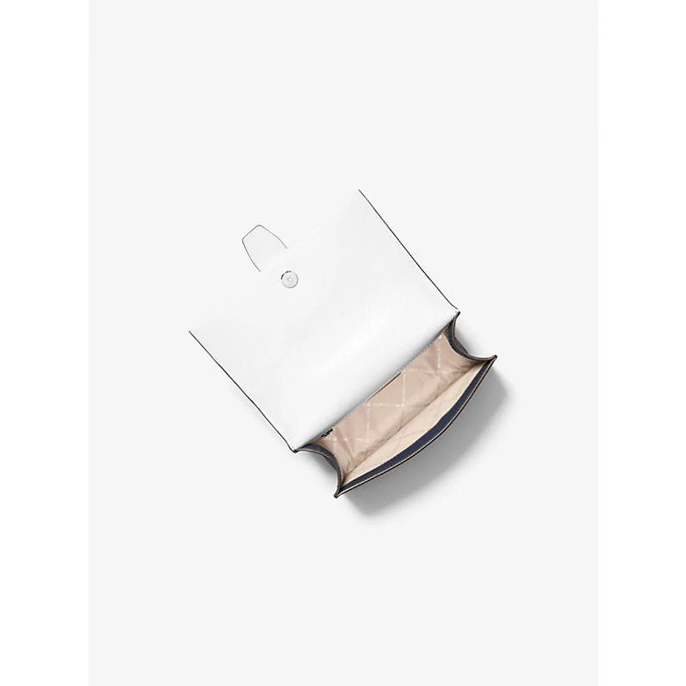 Michael Kors Blue Canvas Crossbody Bag