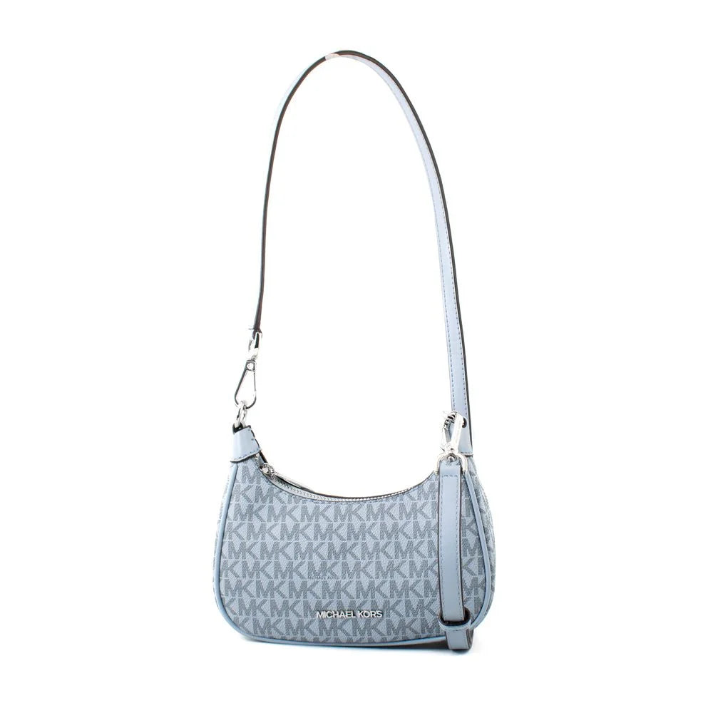 Michael Kors Blue Canvas Shoulder Bag