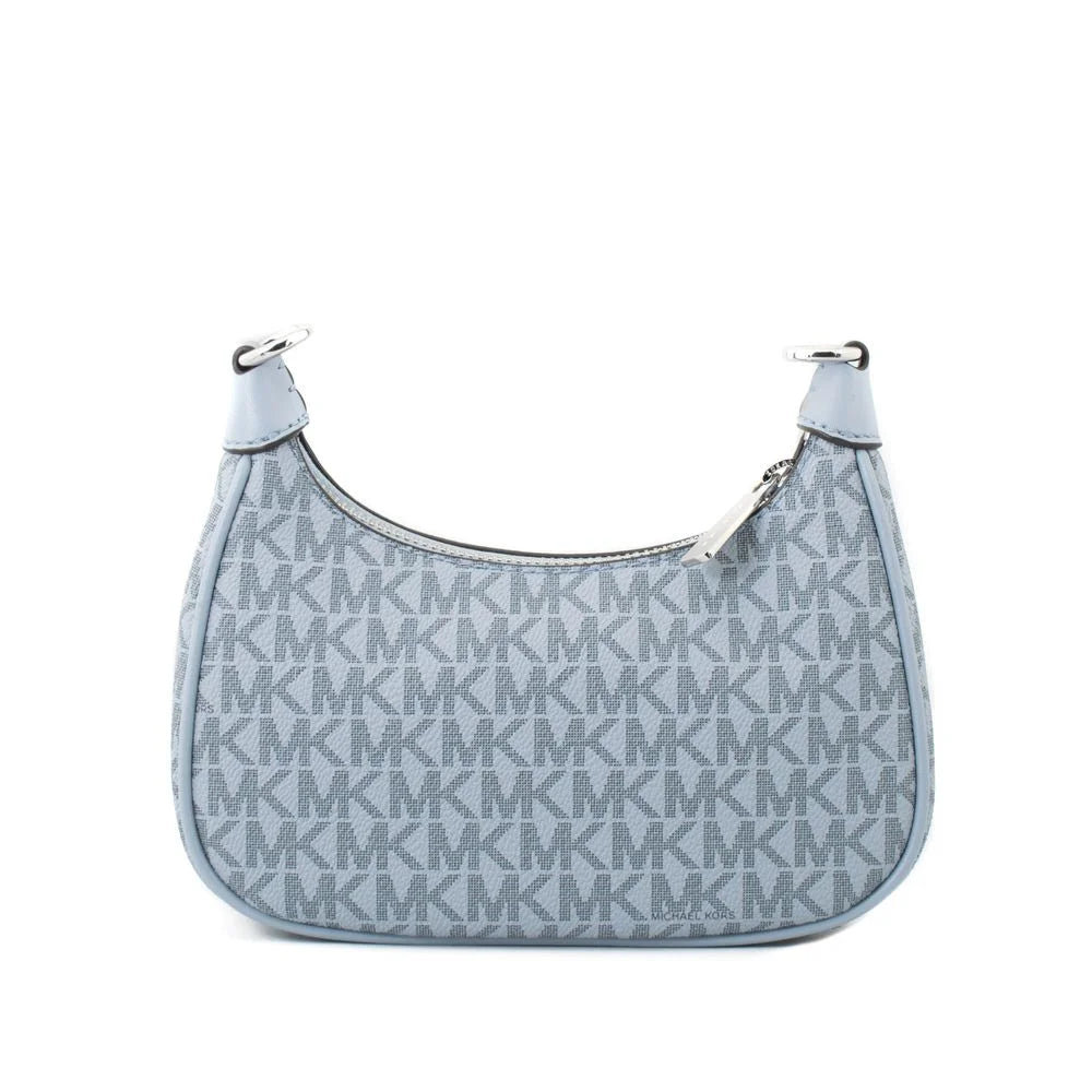 Michael Kors Blue Canvas Shoulder Bag