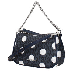 Michael Kors Blue Fabric Handbags