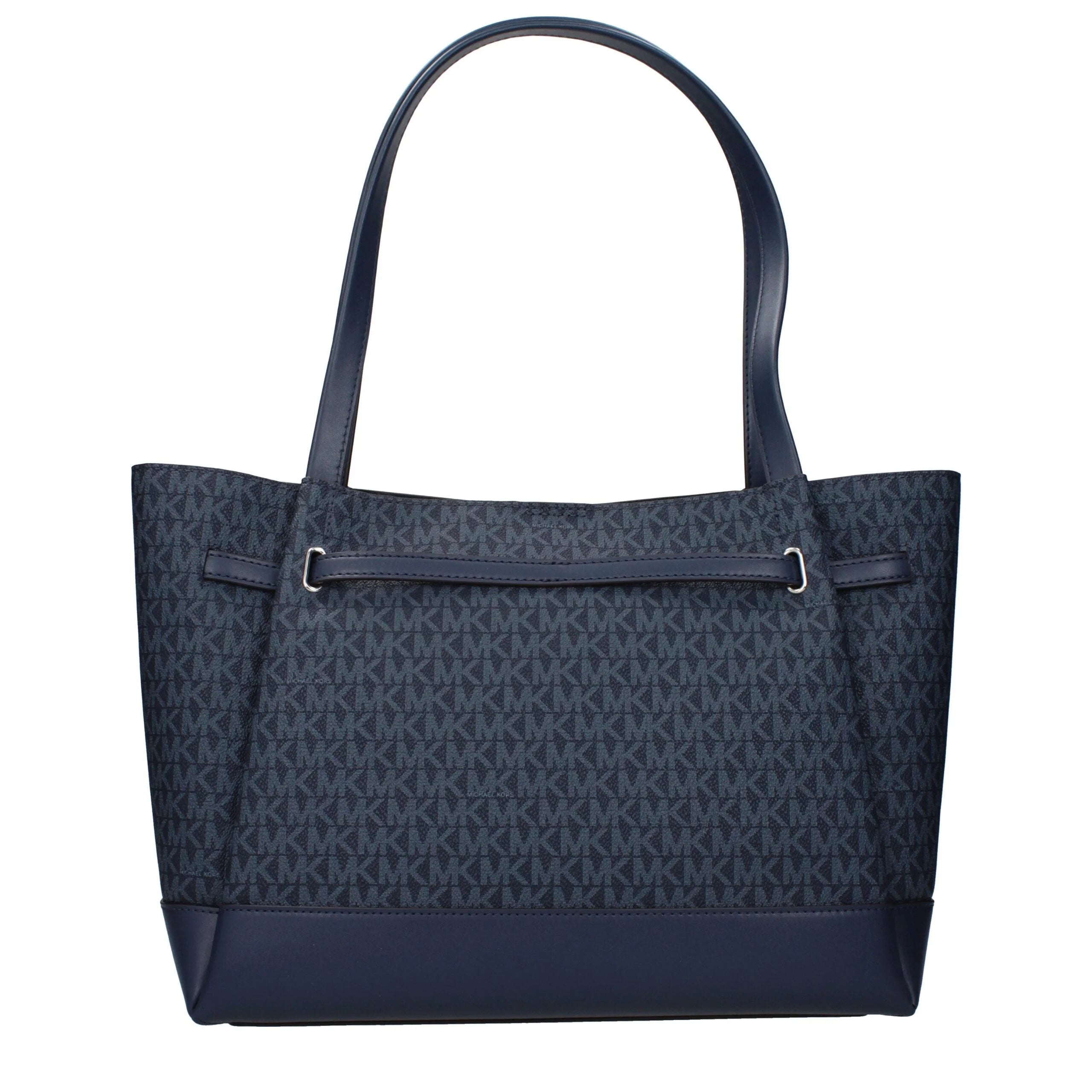 Michael Kors Blue Fabric Shoulder Bags