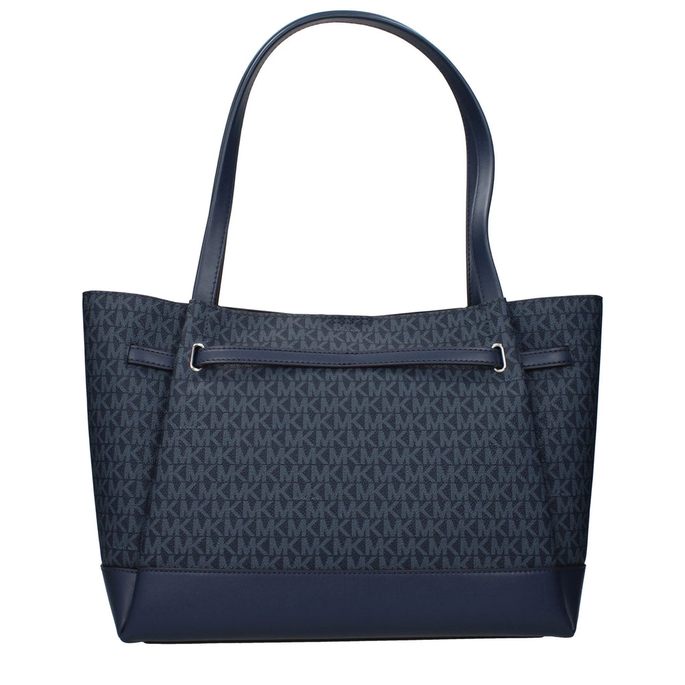 Michael Kors Blue Fabric Shoulder Bags