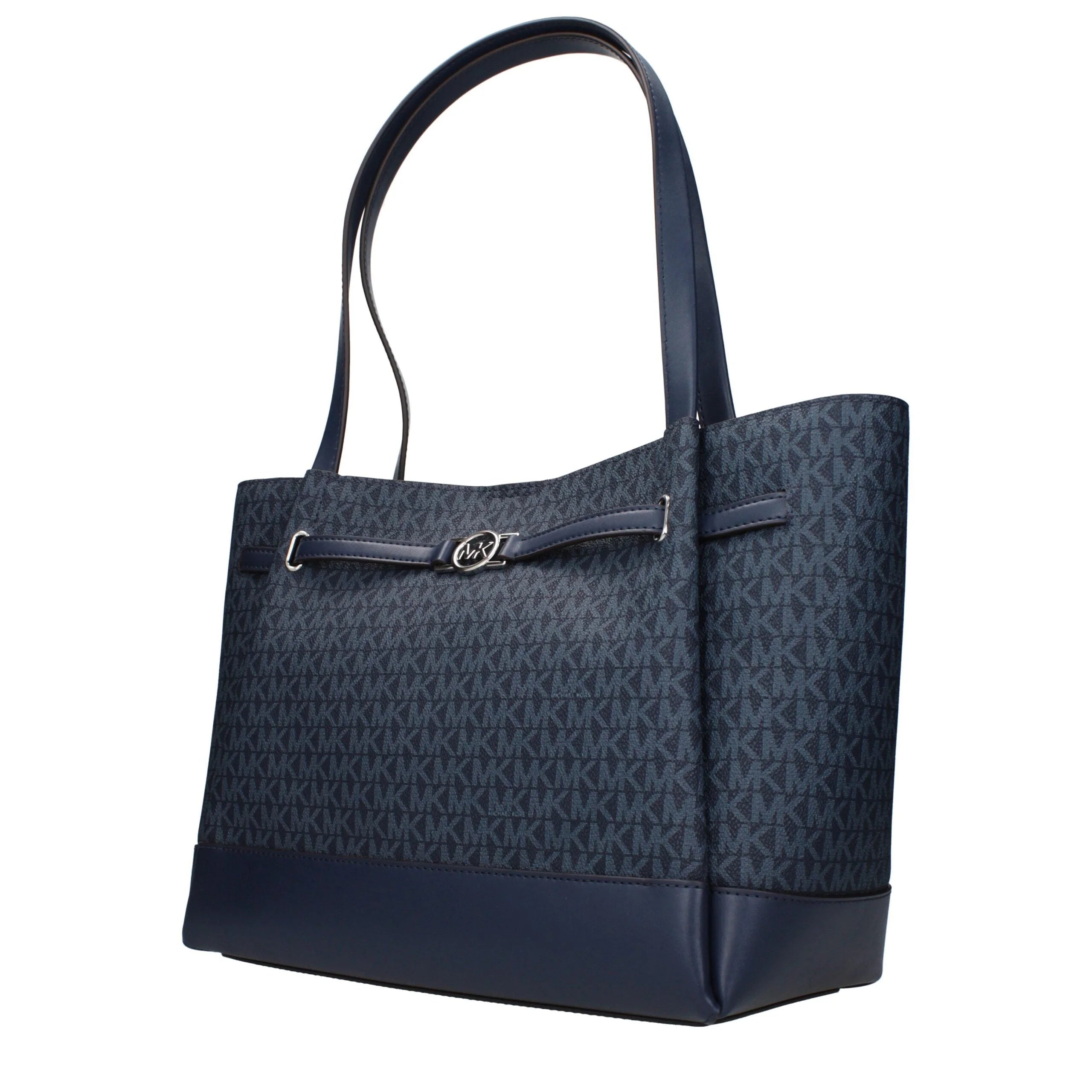 Michael Kors Blue Fabric Shoulder Bags