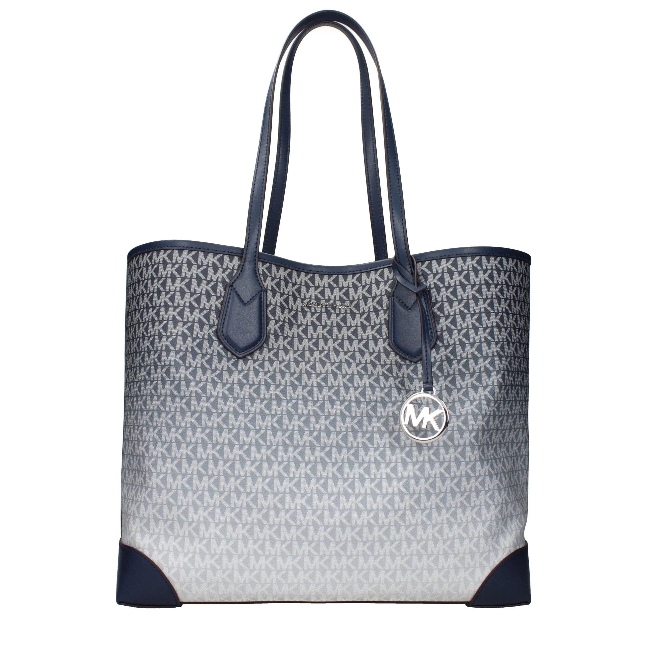 Michael Kors Blue Fabric Shoulder Bags
