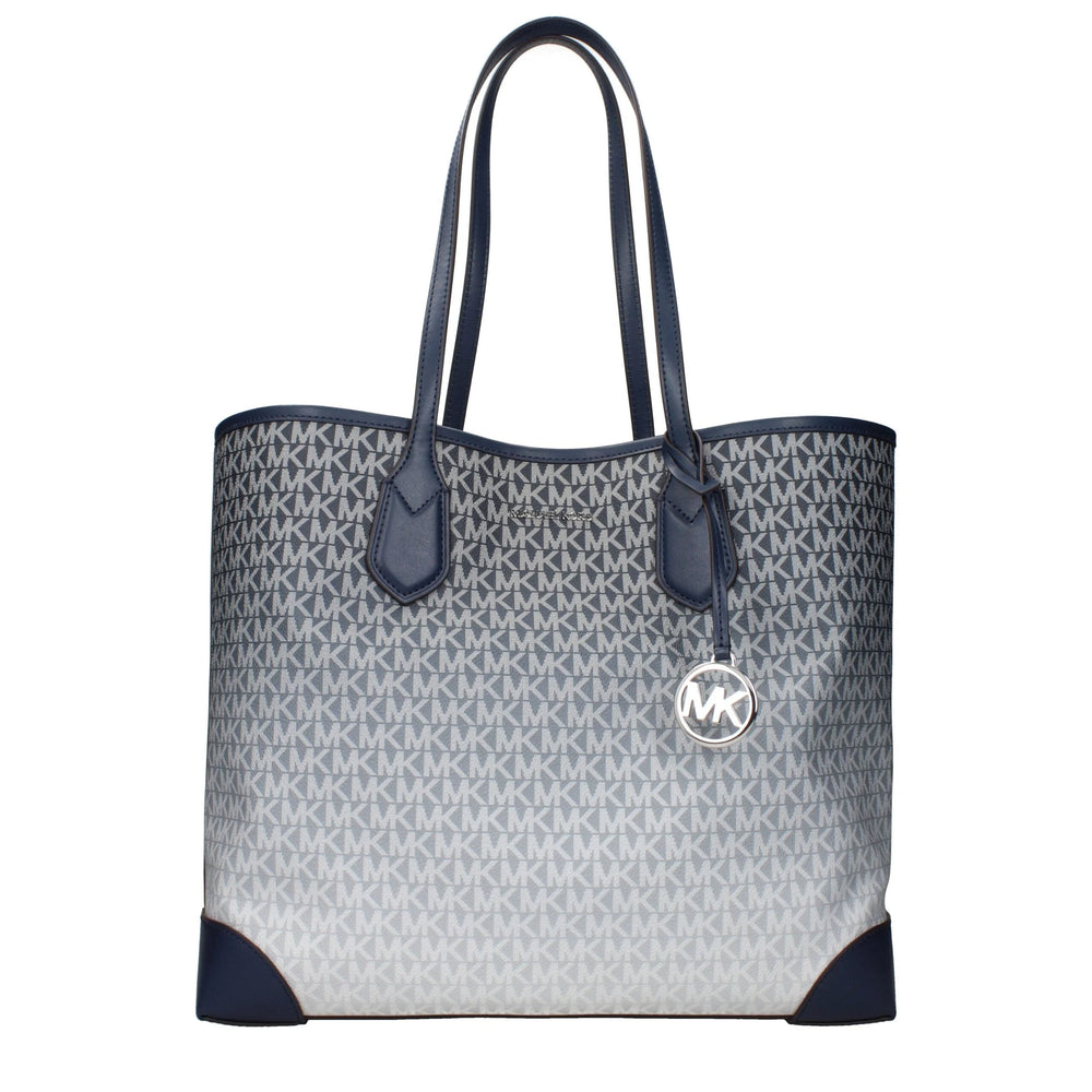 Michael Kors Blue Fabric Shoulder Bags