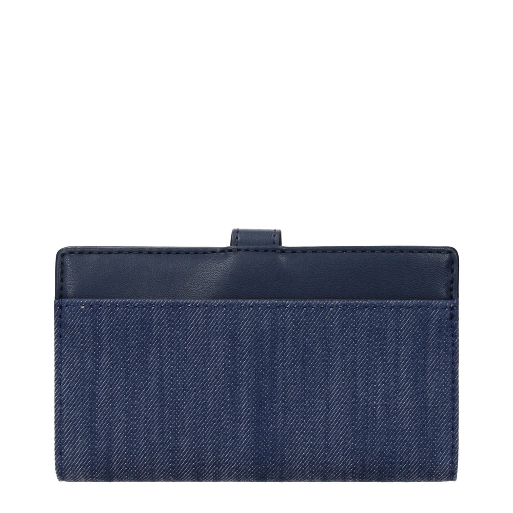 Michael Kors Blue Fabric Wallet