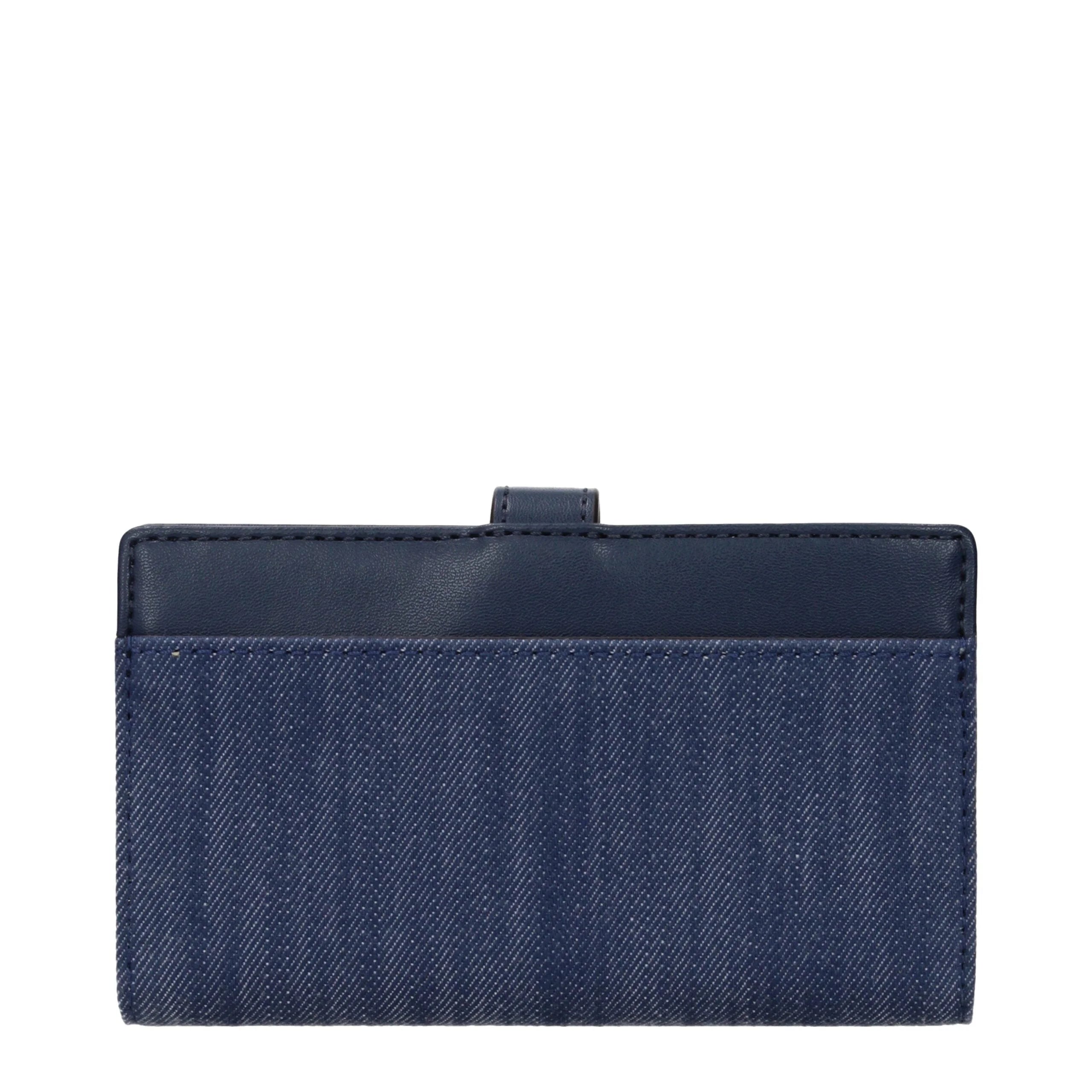Michael Kors Blue Fabric Wallet