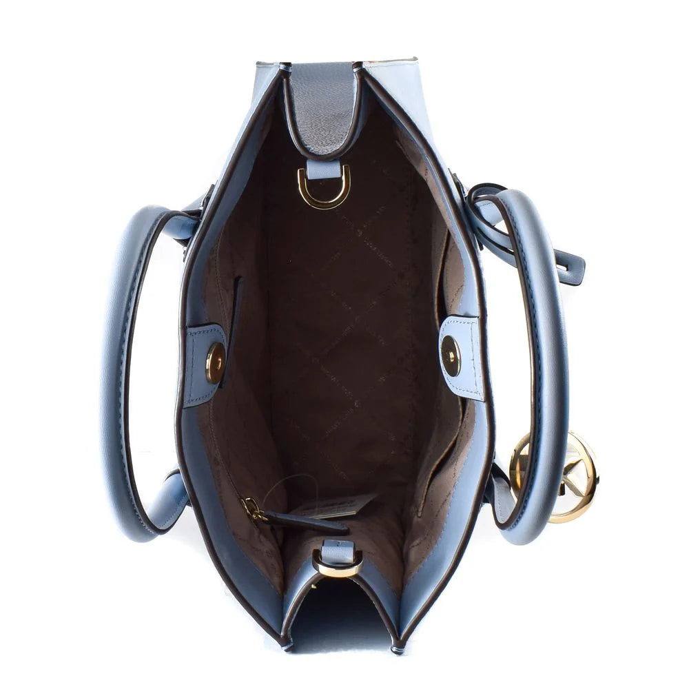 Michael Kors Blue Leather Handbag