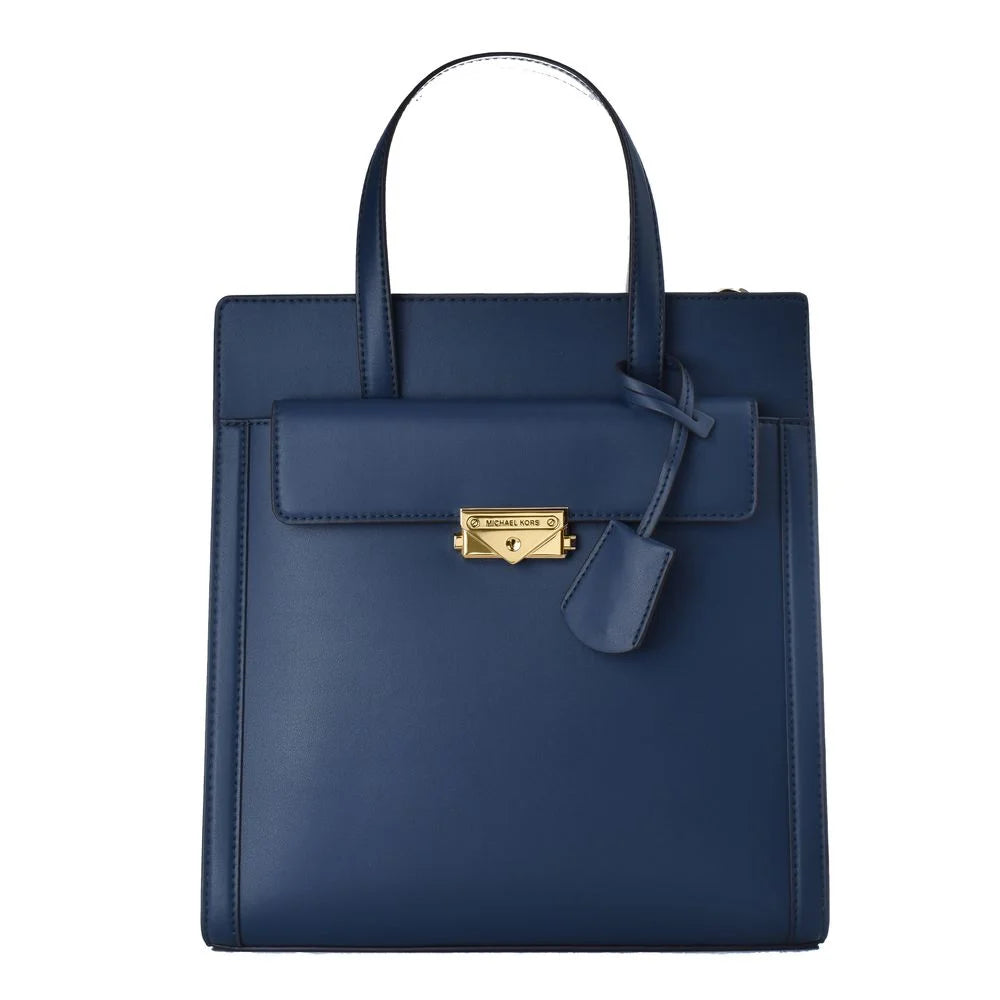 Michael Kors Blue Leather Handbag