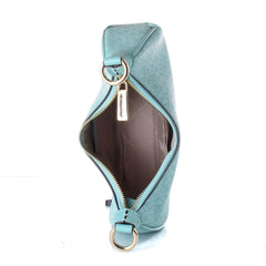 Michael Kors Blue Leather Handbag