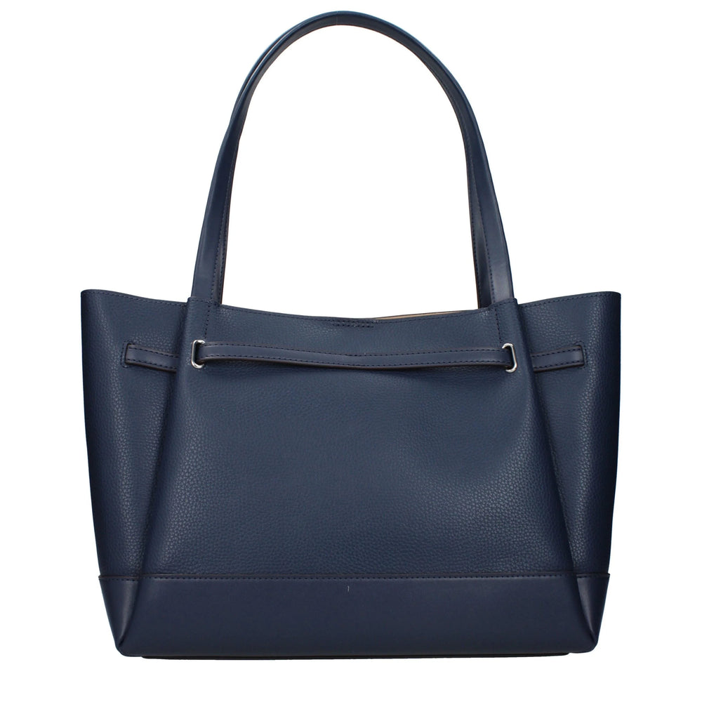 Michael Kors Blue Leather Shoulder Bags