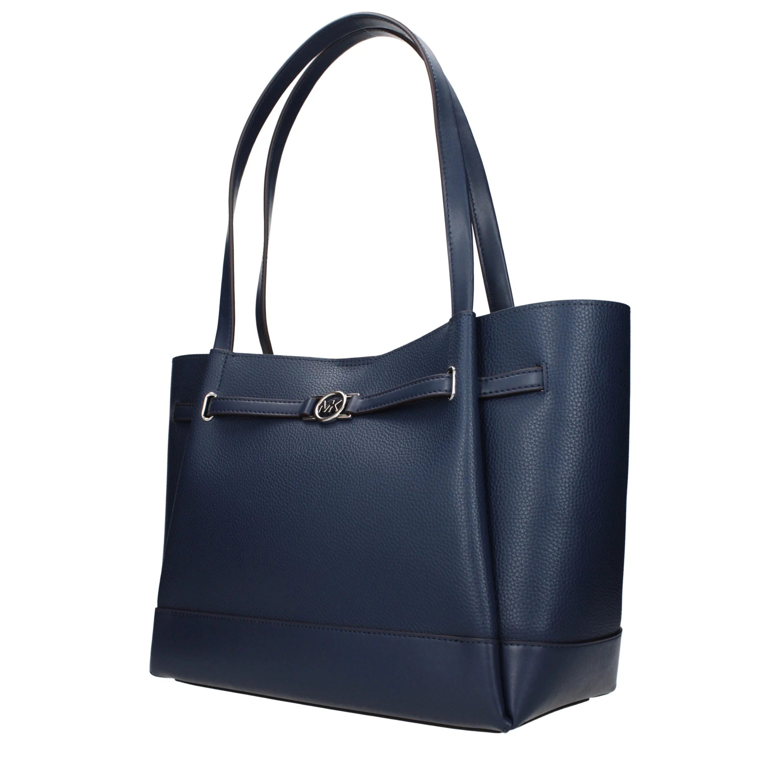 Michael Kors Blue Leather Shoulder Bags