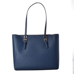 Geantă tip tote albastră din piele Michael Kors