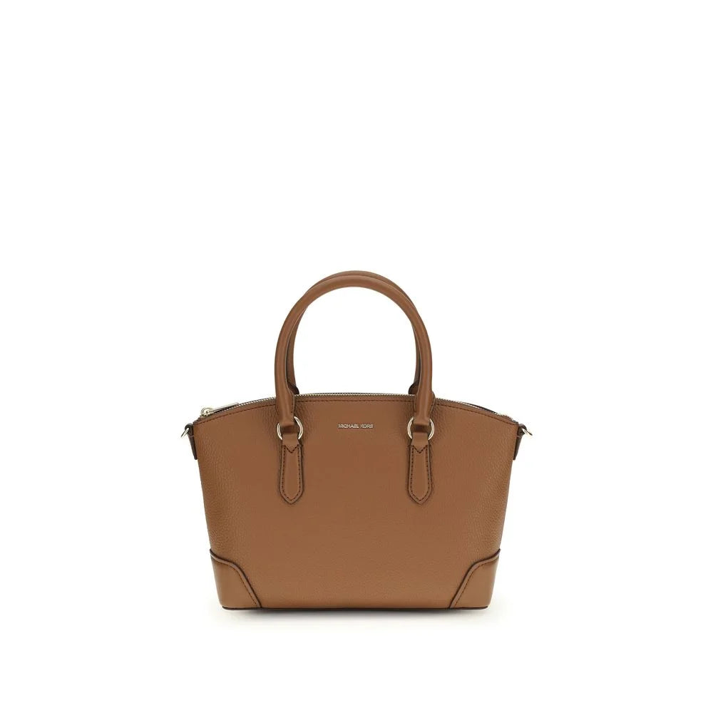 Michael Kors Brown Calf Leather Bos Taurus Shoulder Bag