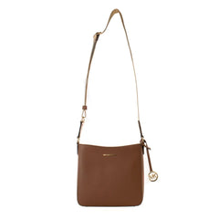 Michael Kors Brown Canvas Crossbody Bag