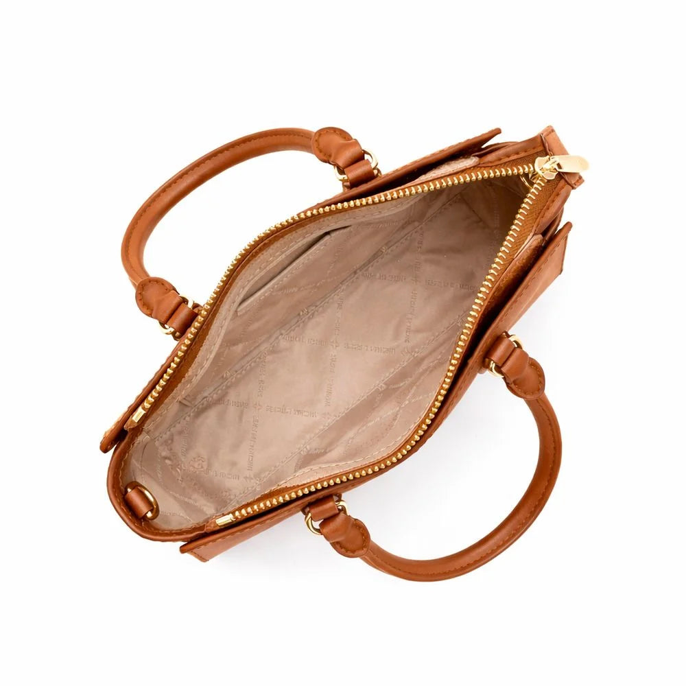 Michael Kors Brown Canvas Handbag