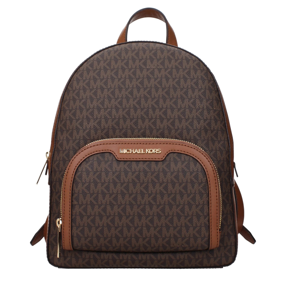 Michael Kors Brown Fabric Backpacks