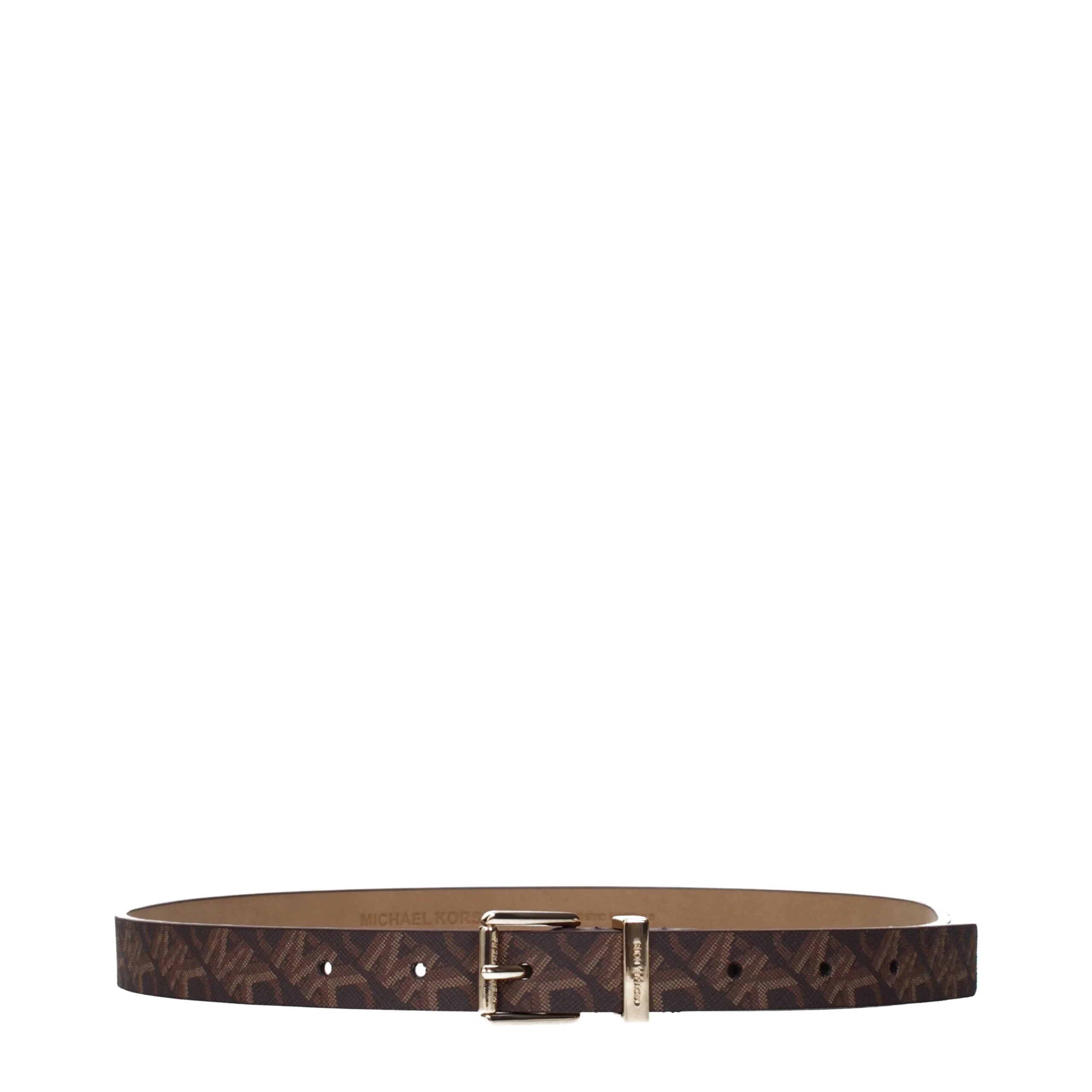 Michael Kors Brown Fabric Regular Belts - S