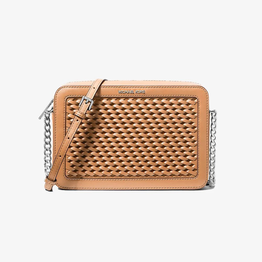 Michael Kors Brown Fur Crossbody Bag