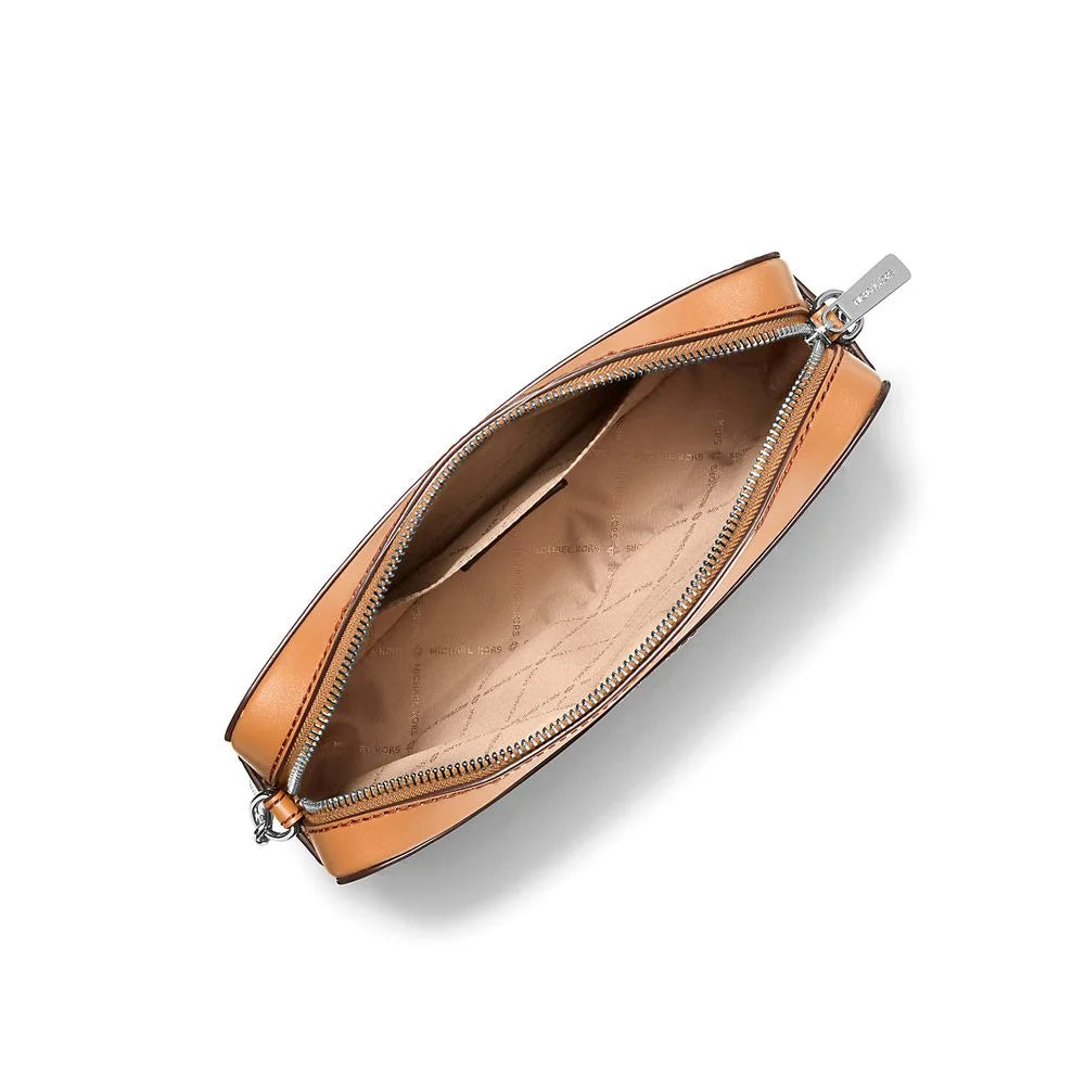 Michael Kors Brown Fur Crossbody Bag