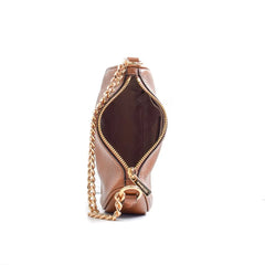 Michael Kors Brown Fur Shoulder Bag