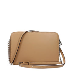 Michael Kors Brown Leather Crossbody Bags