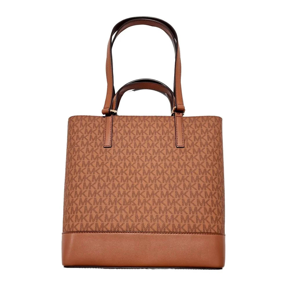 Michael Kors Brown Leather Tote Bag