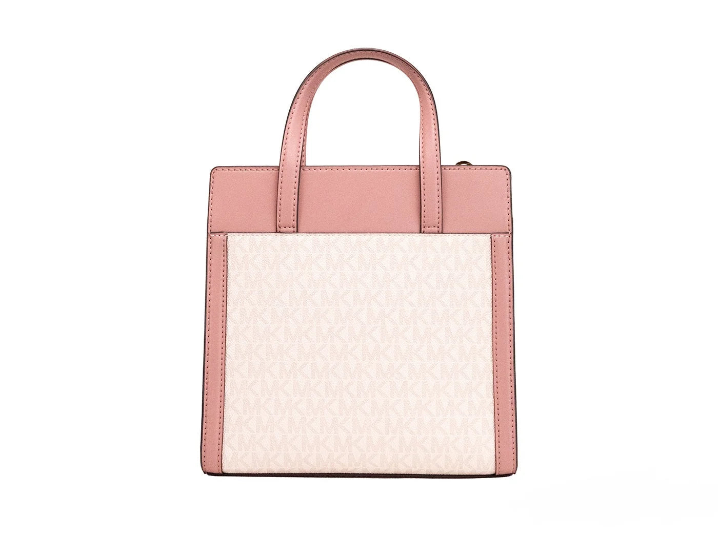 Michael Kors Cece Small Pink PVC North South Flap Tote Crossbody Bag Purse - Cross Body Bags
