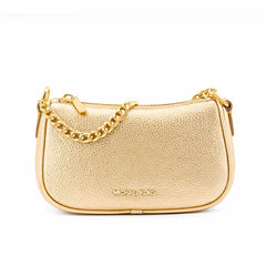 Michael Kors Gold Fur Shoulder Bag