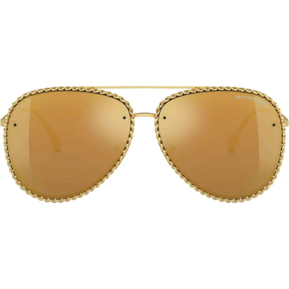 Michael Kors Gold Metal Sunglasses