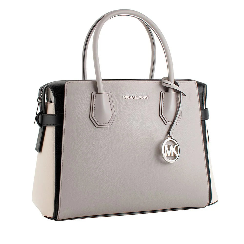 Michael Kors Gray Leather Handbag