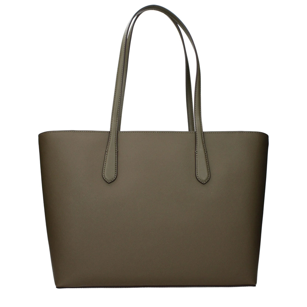 Michael Kors Green Fabric Shoulder Bag