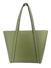 Michael Kors Large Pratt Shoulder Zip Tote Bag Light Sage - Shoulder Bags