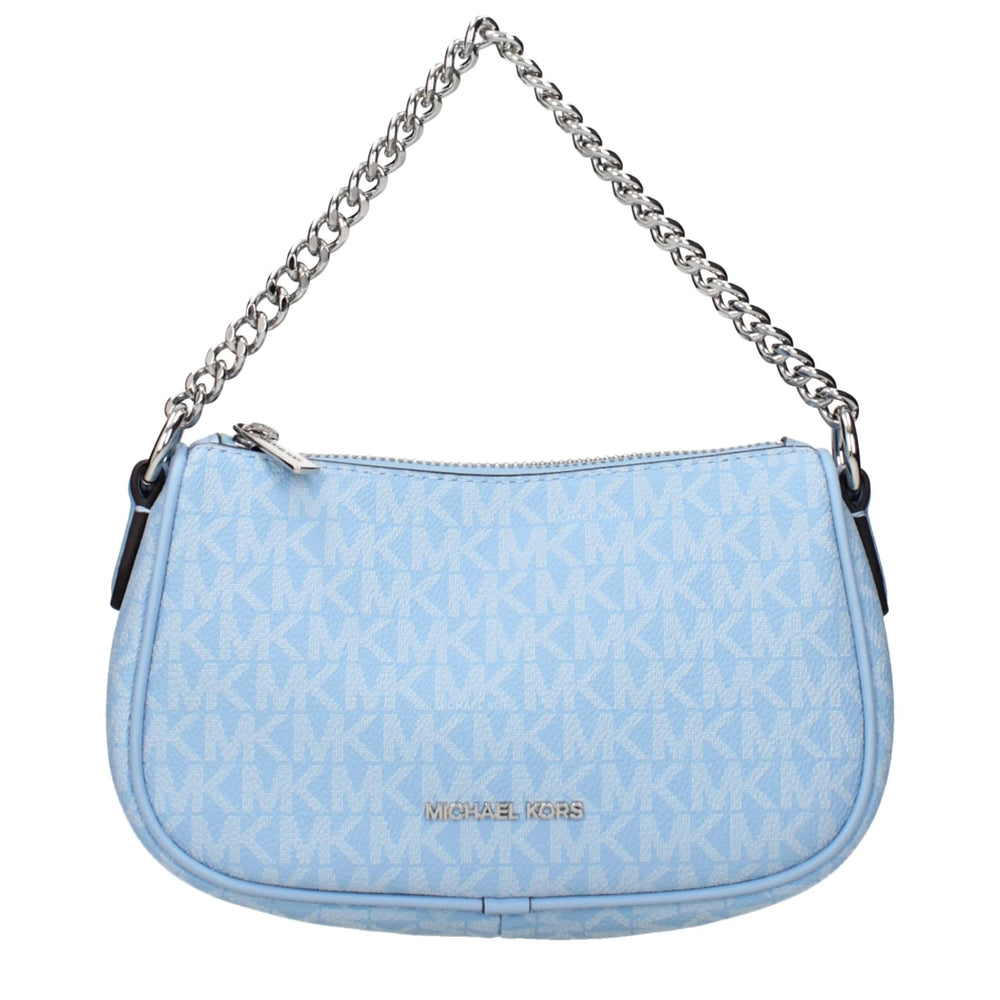 Michael Kors Light Blue Fabric Handbags