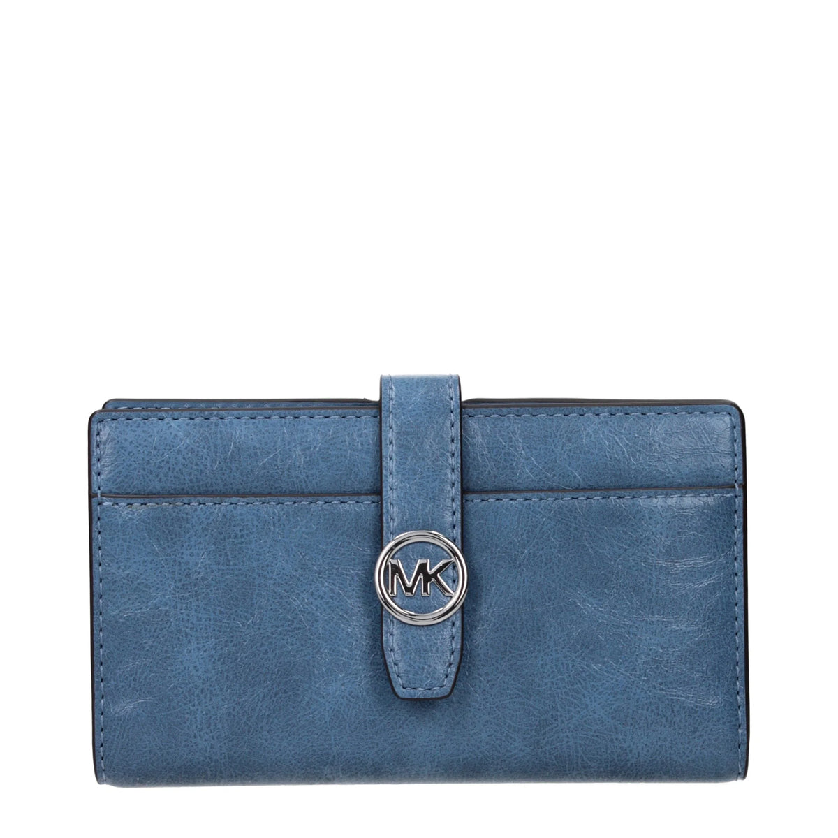 Michael Kors Light Blue Leather Wallet