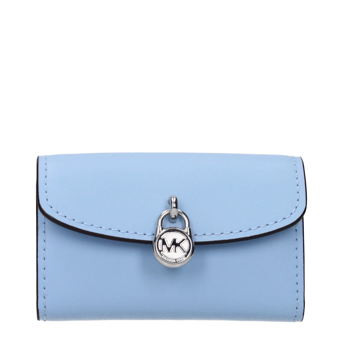 Michael Kors Light Blue Leather Wallets
