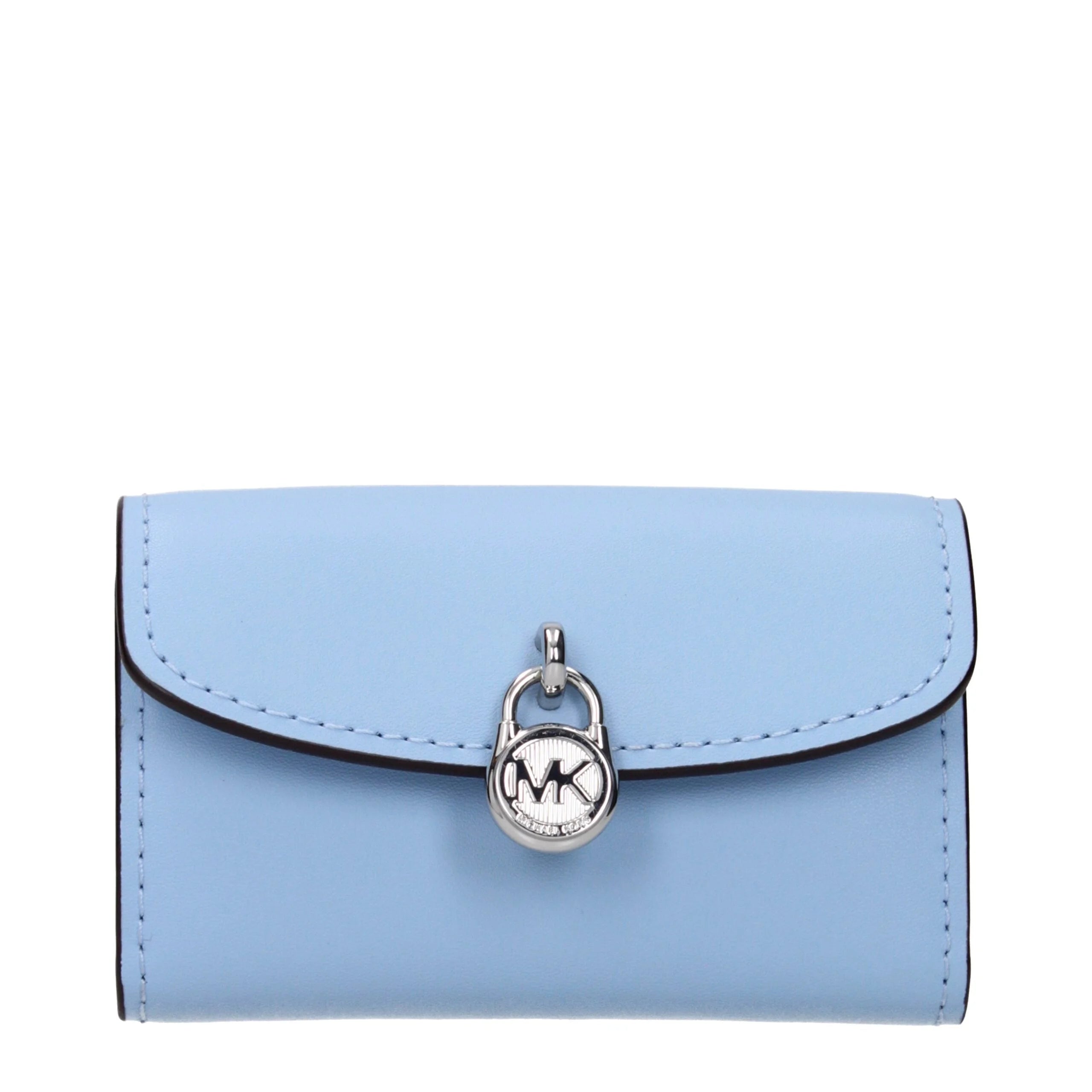 Michael Kors Light Blue Leather Wallets