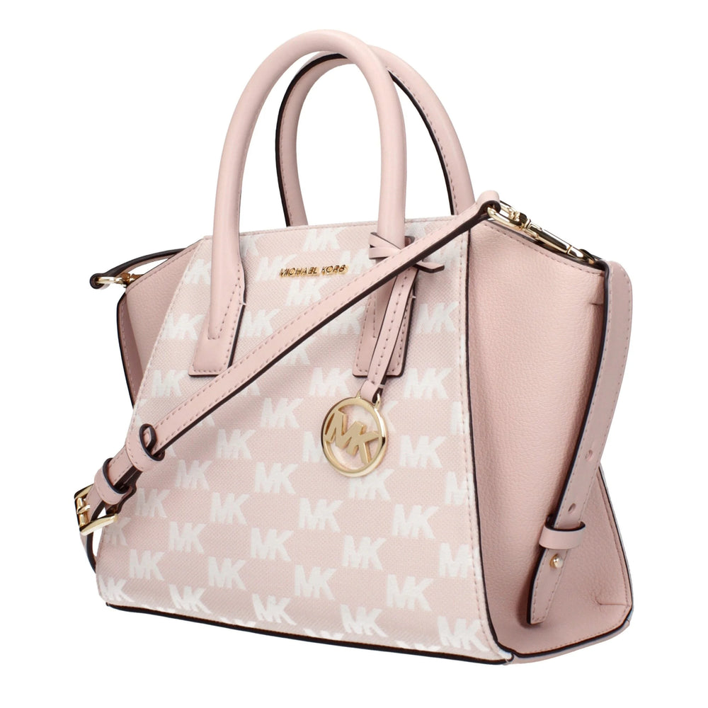 Michael Kors Vaaleanpunaiset Kangaslaukut