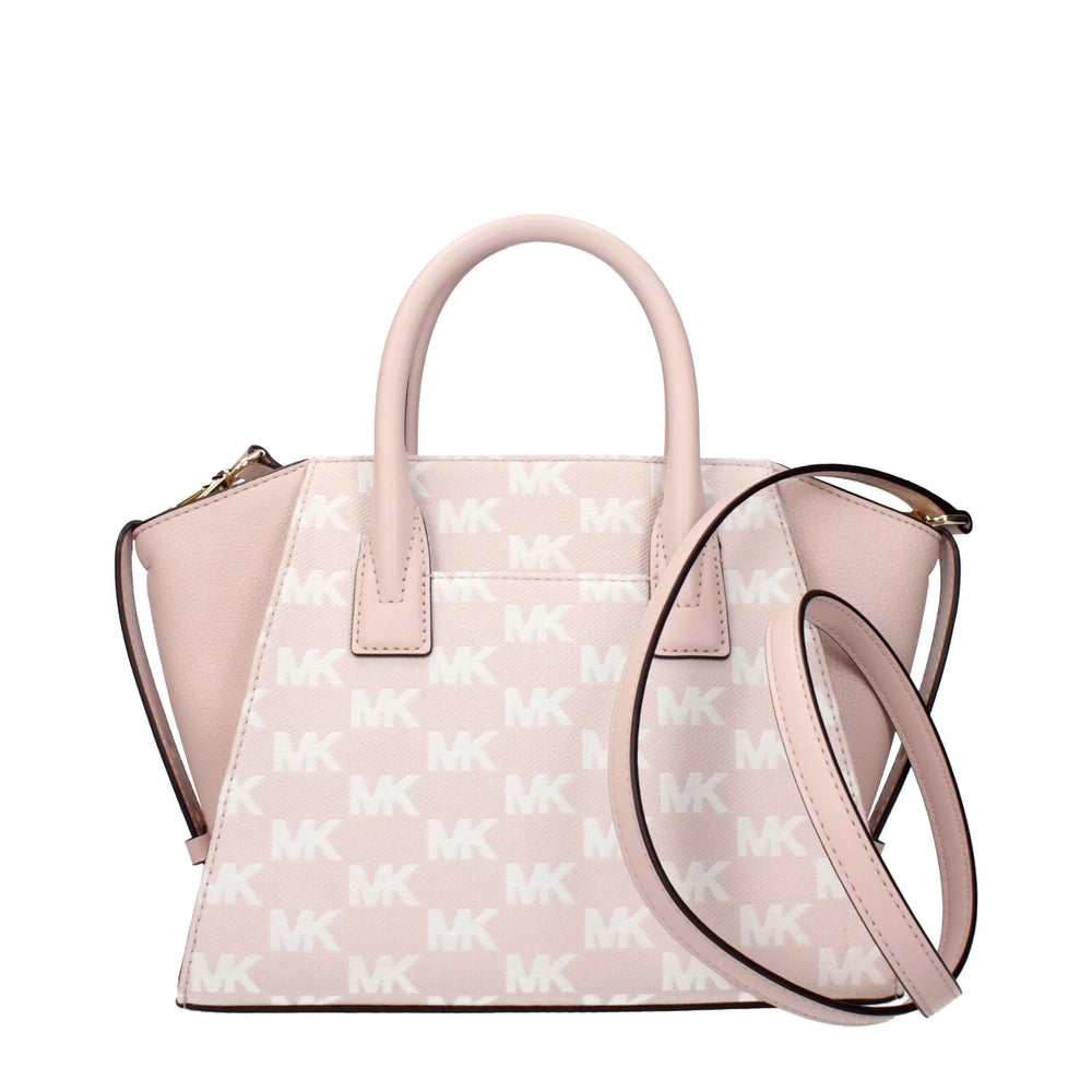 Michael Kors Vaaleanpunaiset Kangaslaukut