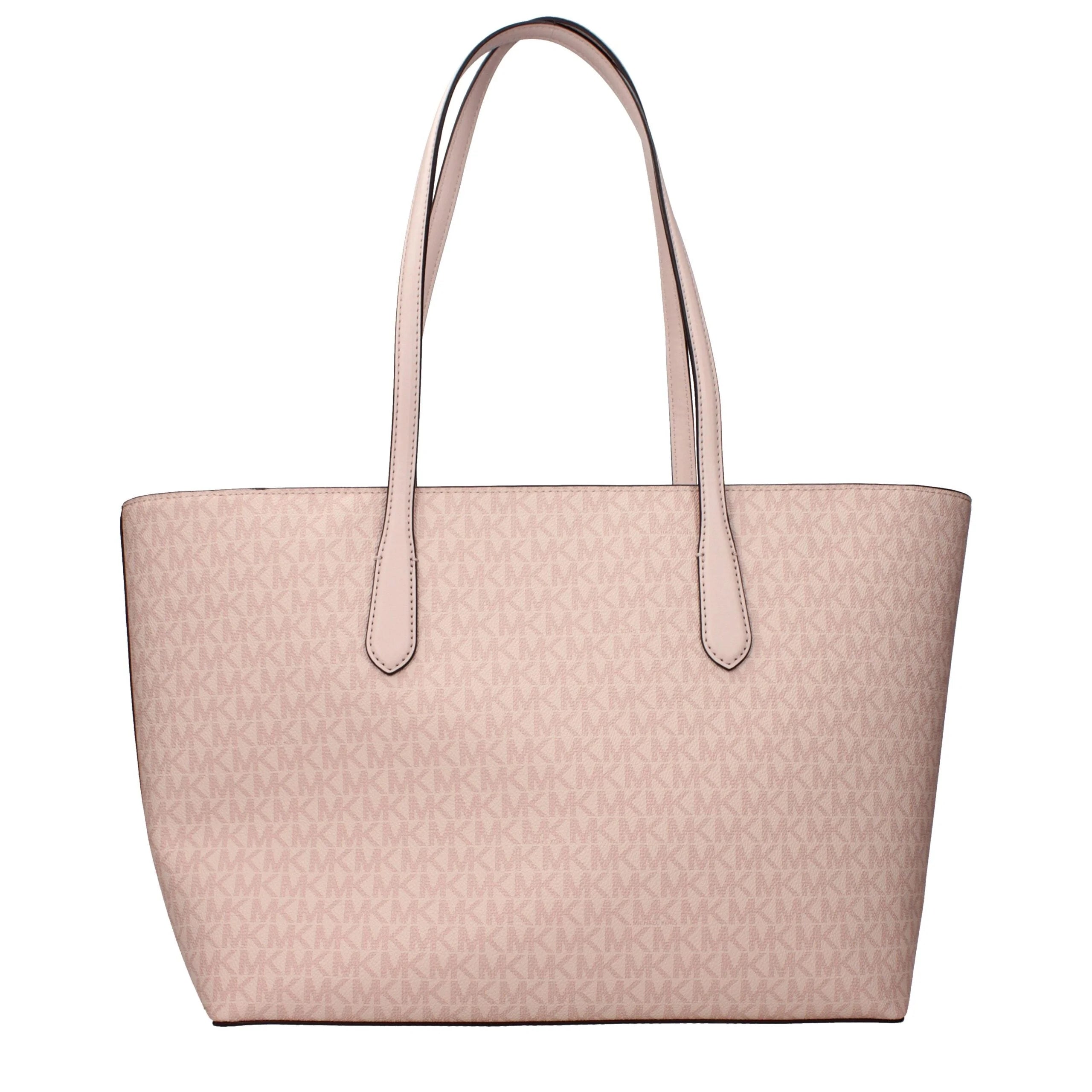 Michael Kors Pink Fabric Shoulder Bags
